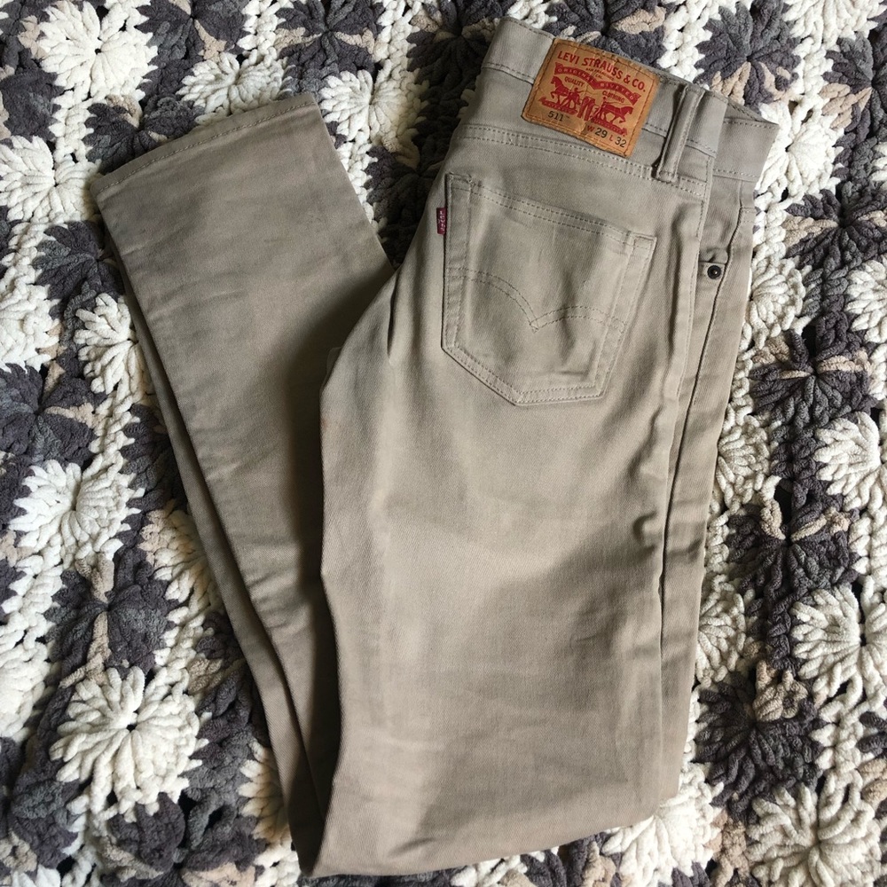 khaki LEVI’S 511 29x32